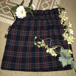 Plaid Skirt